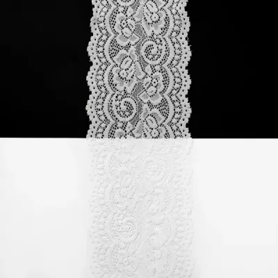 Кружево белое, 10 см