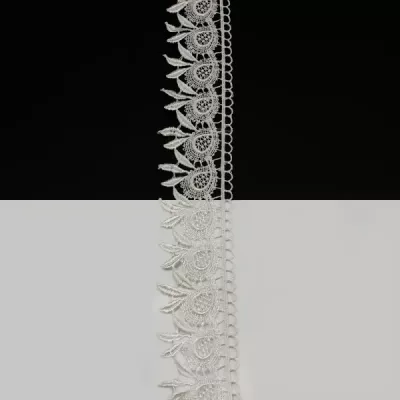 Кружево арт Н3201 крем, шир. 4,5 см (боб. 9 м)