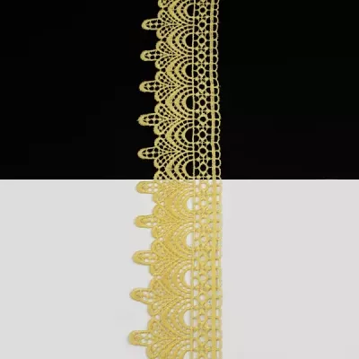 Мереживо жовте, 5 см