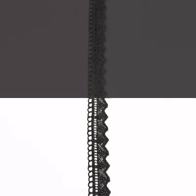 Кружево арт Н3377 черное, шир. 2 см (боб. 9 м)