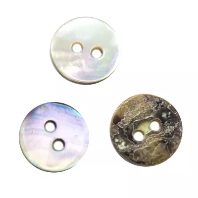 Гудзик черепашка асорті, 10 мм