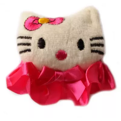 Котик с красной бабочкой Нашивка  