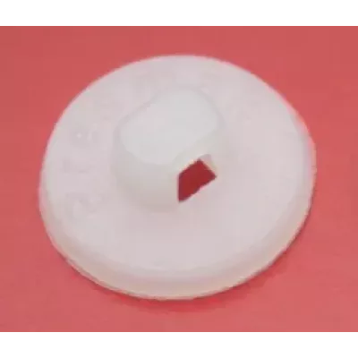 Гудзик під обтяжку білий, 14 мм