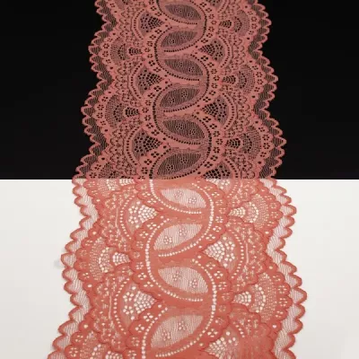 Мереживо Італія арт. 55 коралове, шир 14 см, біб 10 м