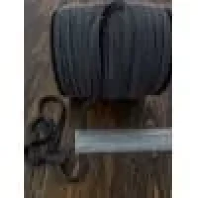 тасьма х/б 10 мм у шви -200 м -т.сіра 5136