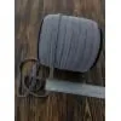 тасьма х/б 10 мм у шви -200 м -сіра №5133